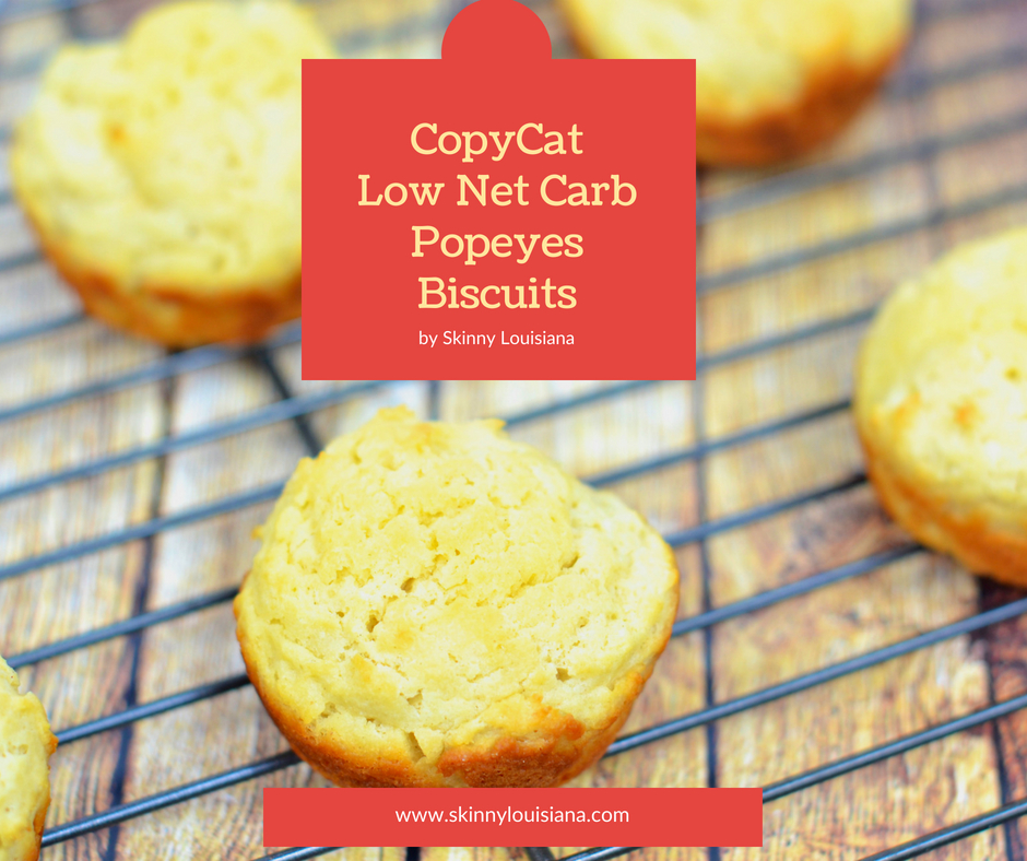 Copycat Low Net Carb Popeyes Biscuits
