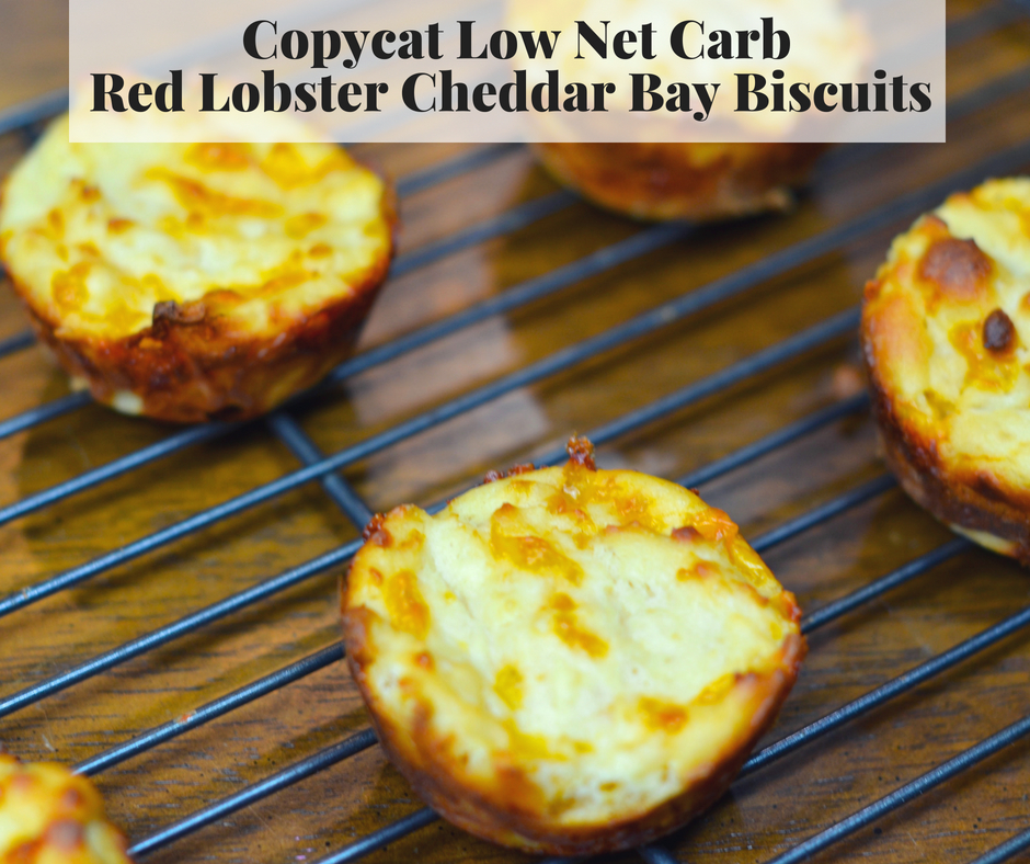 Copycat Low Net Carb Red Lobster Cheddar Bay Biscuits 