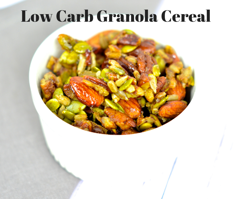 low carb granola cereal